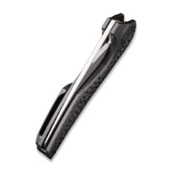 WEKNIFE ÆternA Flipper Knife Titanium Handle With Carbon Fiber Inlay (3.28" M390 Blade) 918D -WE KNIFE Sales weknife aeterna flipper knife titanium handle with carbon fiber inlay 328 m390 blade 918d 512563