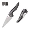 WEKNIFE ÆternA Flipper Knife Titanium Handle With Carbon Fiber Inlay (3.28" M390 Blade) 918D -WE KNIFE Sales weknife aeterna flipper knife titanium handle with carbon fiber inlay 328 m390 blade 918d 579308