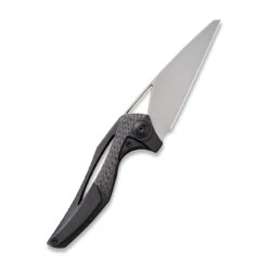 WEKNIFE ÆternA Flipper Knife Titanium Handle With Carbon Fiber Inlay (3.28" M390 Blade) 918D -WE KNIFE Sales weknife aeterna flipper knife titanium handle with carbon fiber inlay 328 m390 blade 918d 835228