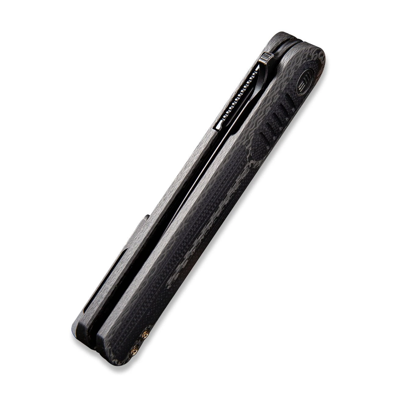 WEKNIFE Angst Flipper Knife Carbon Fiber Handle With G10 Inlay(3.06" CPM S35VN Blade) 2002C 9 WEKNIFE Angst Flipper Knife Carbon Fiber Handle With G10 Inlay(3.06" CPM S35VN Blade) 2002C - Image 7