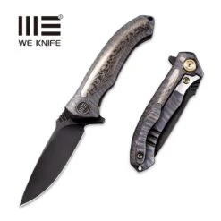 WEKNIFE Anodyne Flipper Knife Titanium Handle With Carbon Fiber Inlay (2.35" CPM S35VN Blade) 914B