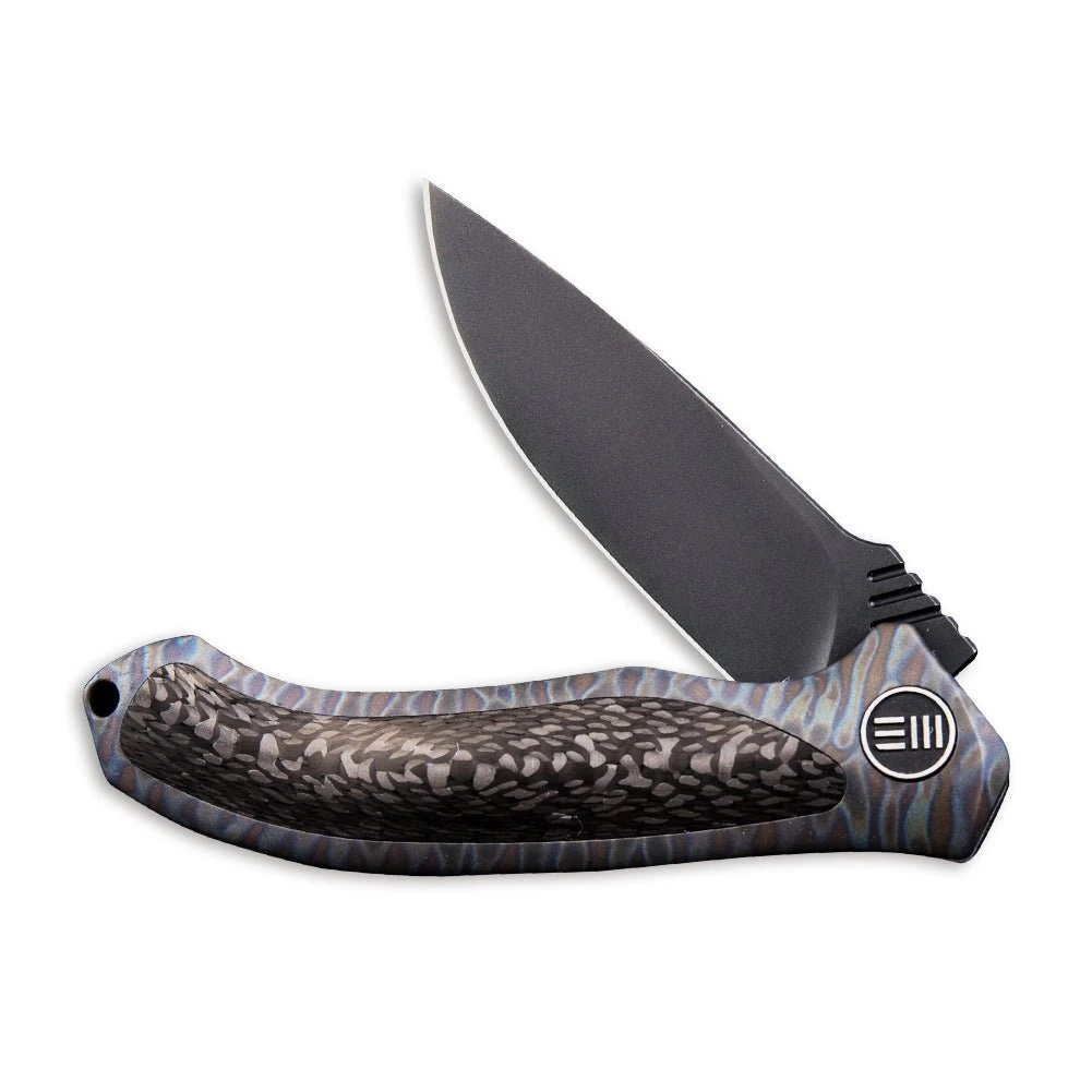 WEKNIFE Anodyne Flipper Knife Titanium Handle With Carbon Fiber Inlay (2.35" CPM S35VN Blade) 914B 6 WEKNIFE Anodyne Flipper Knife Titanium Handle With Carbon Fiber Inlay (2.35" CPM S35VN Blade) 914B - Image 4