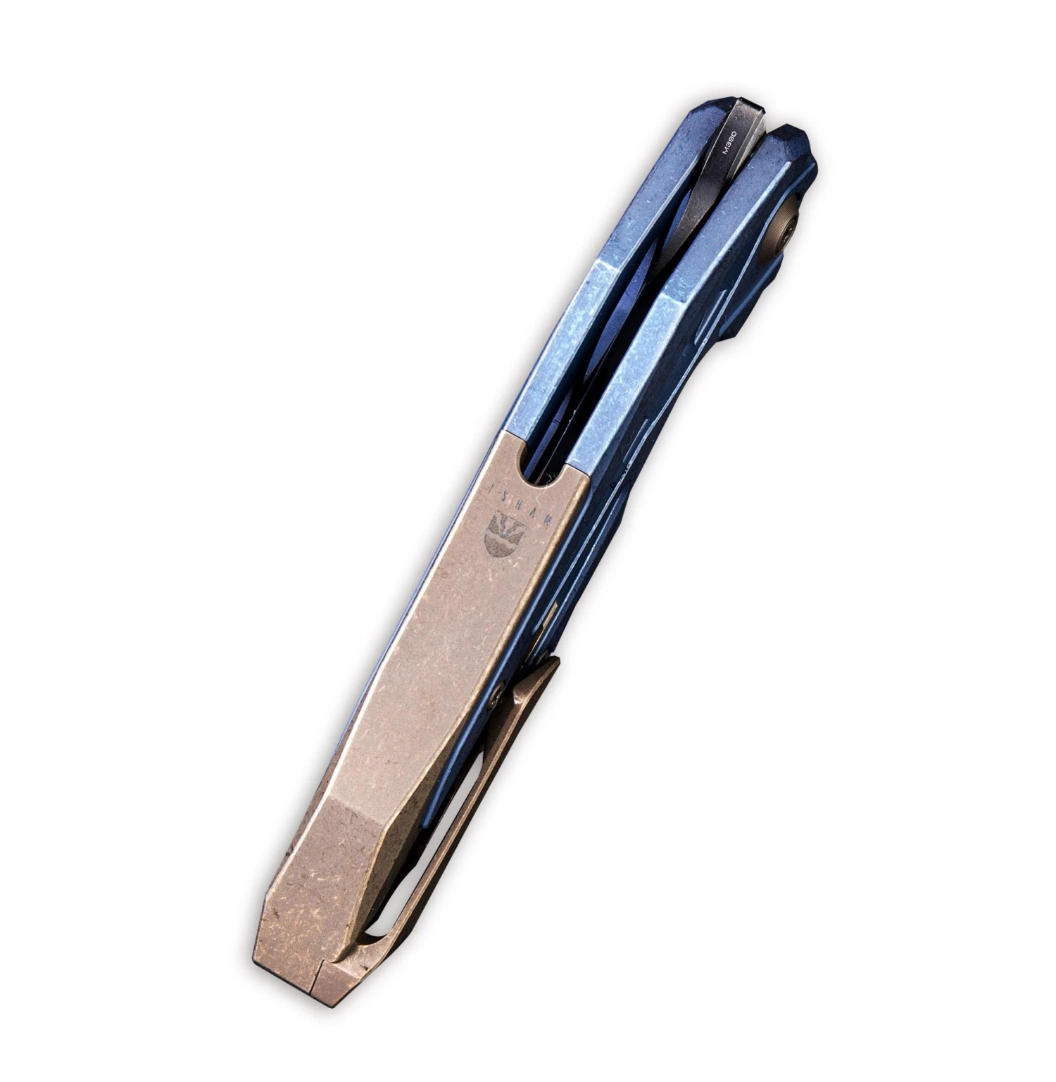 WEKNIFE Arrakis Flipper Knife Titanium Handle (3.45" M390 Blade) 906B 6 WEKNIFE Arrakis Flipper Knife Titanium Handle (3.45" M390 Blade) 906B - Image 4