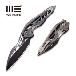 WEKNIFE Arrakis Flipper Knife Titanium Handle (3.45" M390 Blade) 906G