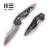WEKNIFE Arrakis Flipper Knife Titanium Handle With Carbon Fiber Inlay (3.45" M390 Blade) 906CF-A -WE KNIFE Sales weknife arrakis flipper knife titanium handle with carbon fiber inlay 345 m390 blade 906cf a 922370