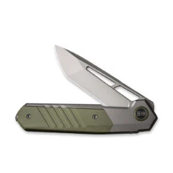 WEKNIFE Arsenal Flipper Knife Titanium Handle With G10 Integral Spacer (3.56" CPM 20CV Blade) WE20073-1 -WE KNIFE Sales weknife arsenal flipper knife titanium handle with g10 integral spacer 356 cpm 20cv blade we20073 1 741213