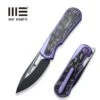 WEKNIFE Baloo Flipper Knife Titanium Handle With Carbon Fiber Inlay (3.31" CPM 20CV) WE21033-3 -WE KNIFE Sales weknife baloo flipper knife titanium handle with carbon fiber inlay 331 cpm 20cv we21033 3 824303