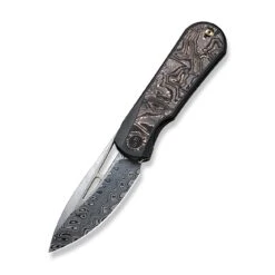 WEKNIFE Baloo Flipper Knife Titanium Handle With Carbon Fiber Inlay (3.31" Hakkapella Damasteel) WE21033-DS1 14 WEKNIFE Baloo Flipper Knife Titanium Handle With Carbon Fiber Inlay (3.31" Hakkapella Damasteel) WE21033-DS1 -WE KNIFE Sales weknife baloo flipper knife titanium handle with carbon fiber inlay 331 hakkapella damasteel we21033 ds1 375093