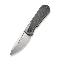 WEKNIFE Baloo Flipper Knife Titanium Handle With Micarta Inlay (3.31" CPM 20CV) WE21033-4 -WE KNIFE Sales weknife baloo flipper knife titanium handle with micarta inlay 331 cpm 20cv we21033 4 188741