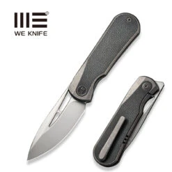 WEKNIFE Baloo Flipper Knife Titanium Handle With Micarta Inlay (3.31" CPM 20CV) WE21033-4