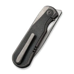 WEKNIFE Baloo Flipper Knife Titanium Handle With Micarta Inlay (3.31" CPM 20CV) WE21033-4 -WE KNIFE Sales weknife baloo flipper knife titanium handle with micarta inlay 331 cpm 20cv we21033 4 941104