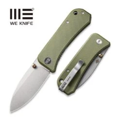 WEKNIFE Banter Thumb Stud Knife G10 Handle (2.9" CPM S35VN Blade) 2004D