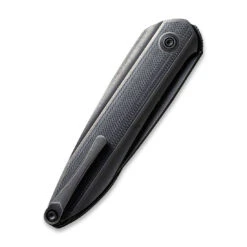 WEKNIFE Black Void Opus Front Flipper Knife Titanium Handle With G10 Inlay (2.84" CPM 20CV Blade) 2010D -WE KNIFE Sales weknife black void opus front flipper knife titanium handle with g10 inlay 284 cpm 20cv blade 2010d 256835