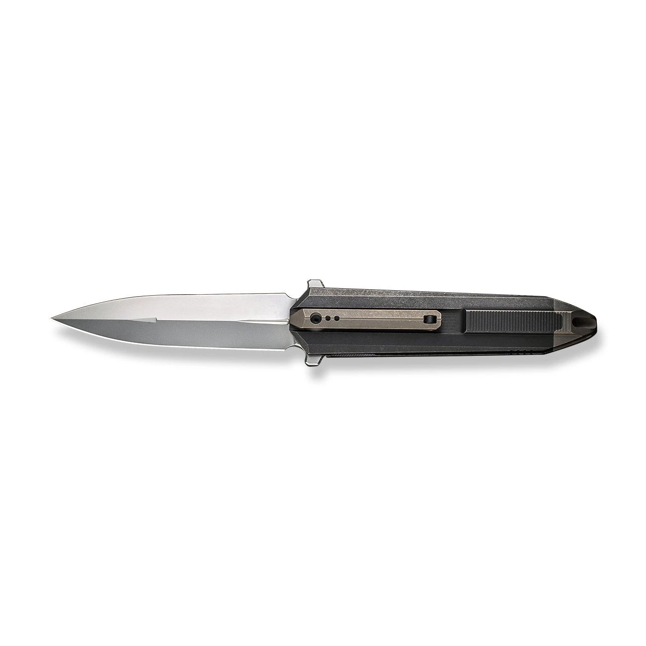 WEKNIFE Diatomic Flipper Knife Titanium Handle (3.78" CPM 20CV Blade) WE22032-3 7 WEKNIFE Diatomic Flipper Knife Titanium Handle (3.78" CPM 20CV Blade) WE22032-3 - Image 5