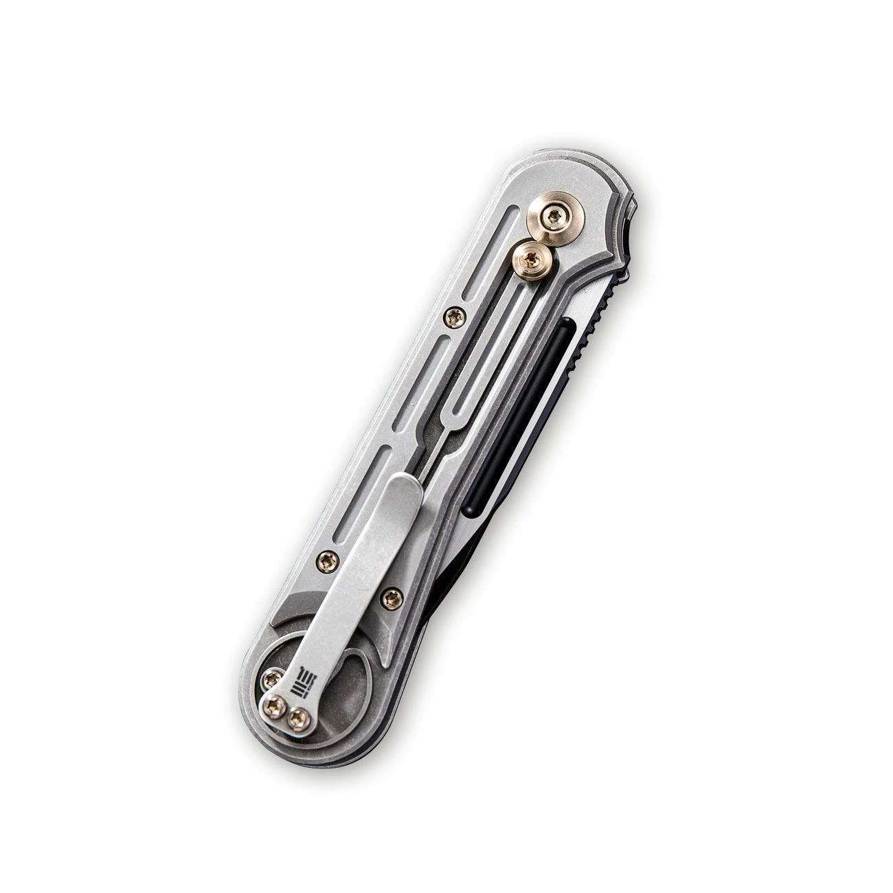 WEKNIFE Double Helix Slide Lock Knife Titanium Handle (3.3" CPM S35VN Blade) 815E 5 WEKNIFE Double Helix Slide Lock Knife Titanium Handle (3.3" CPM S35VN Blade) 815E - Image 3