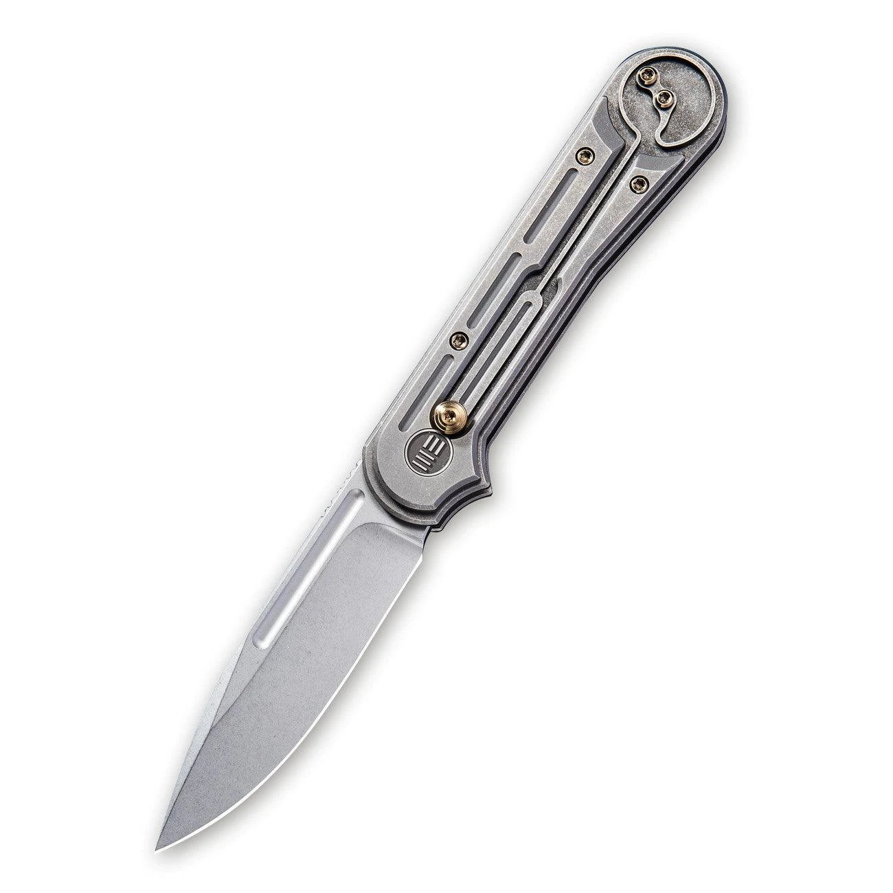 WEKNIFE Double Helix Slide Lock Knife Titanium Handle (3.3" CPM S35VN Blade) 815F 4 WEKNIFE Double Helix Slide Lock Knife Titanium Handle (3.3" CPM S35VN Blade) 815F - Image 2