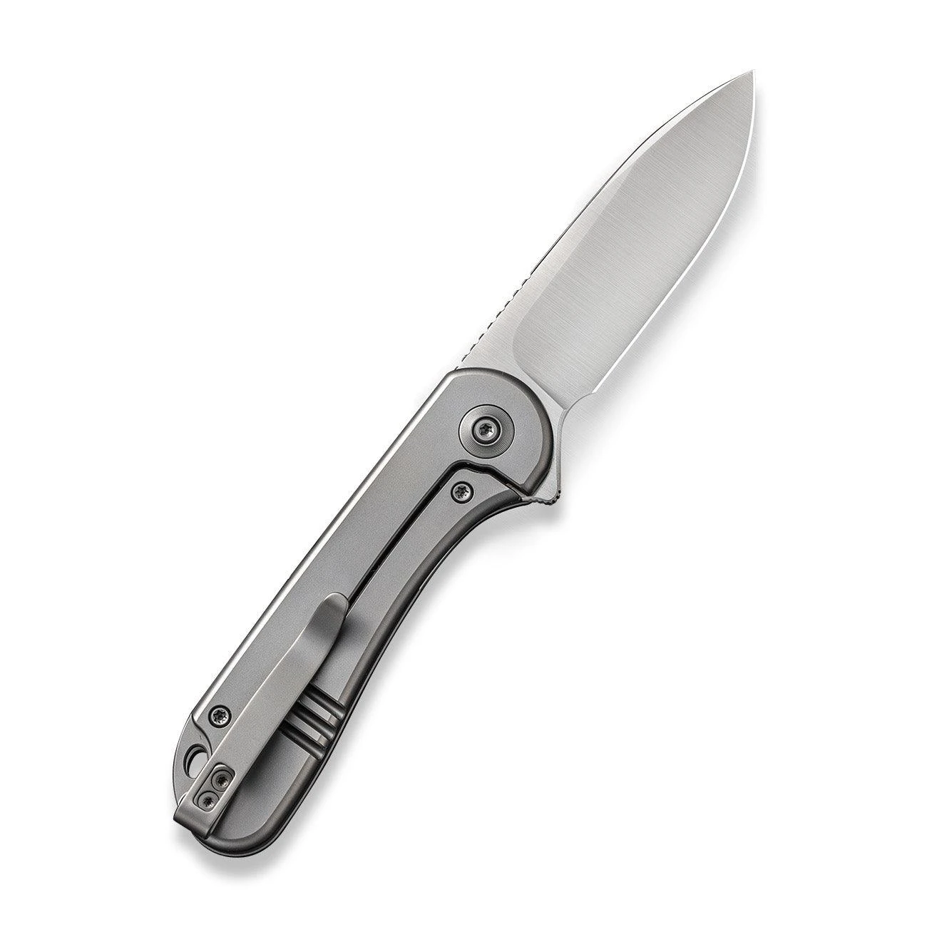 WEKNIFE Elementum Flipper Knife Titanium Handle (2.96" CPM 20CV Blade) WE18062X-1 4 WEKNIFE Elementum Flipper Knife Titanium Handle (2.96" CPM 20CV Blade) WE18062X-1 - Image 2