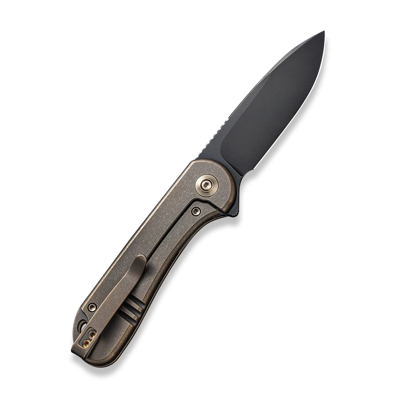 WEKNIFE Elementum Flipper Knife Titanium Handle (2.96" CPM 20CV Blade) WE18062X-4 4 WEKNIFE Elementum Flipper Knife Titanium Handle (2.96" CPM 20CV Blade) WE18062X-4 - Image 2