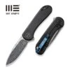 WEKNIFE Elementum Flipper Knife Titanium Handle (2.96" Hakkapella Damasteel Blade) WE18062X-DS1 -WE KNIFE Sales weknife elementum flipper knife titanium handle 296 hakkapella damasteel blade we18062x ds1 770980