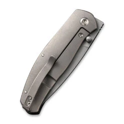 WEKNIFE Esprit Thumb Stud & Front Flipper Knife Carbon Fiber With Titanium Lock Side Handle (3.25" CPM 20CV Blade) WE20025A-A -WE KNIFE Sales weknife esprit thumb stud front flipper knife carbon fiber with titanium lock side handle 325 cpm 20cv blade we20025a a 443915