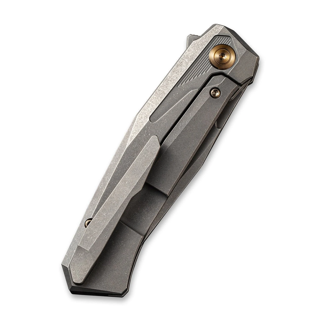 WEKNIFE Gava Flipper Knife Titanium Handle(3.25" CPM 20CV Blade) 2006A 8 WEKNIFE Gava Flipper Knife Titanium Handle(3.25" CPM 20CV Blade) 2006A - Image 6