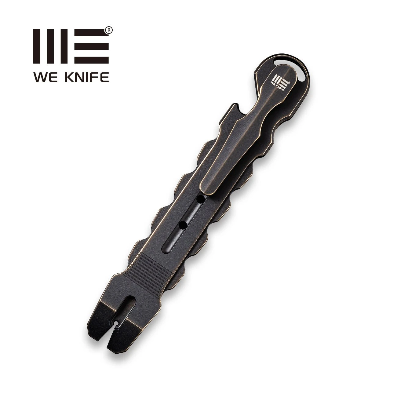 WEKNIFE Gesila Titanium Prybar Multitool With A Titanium Clip A-08A 3 WEKNIFE Gesila Titanium Prybar Multitool With A Titanium Clip A-08A