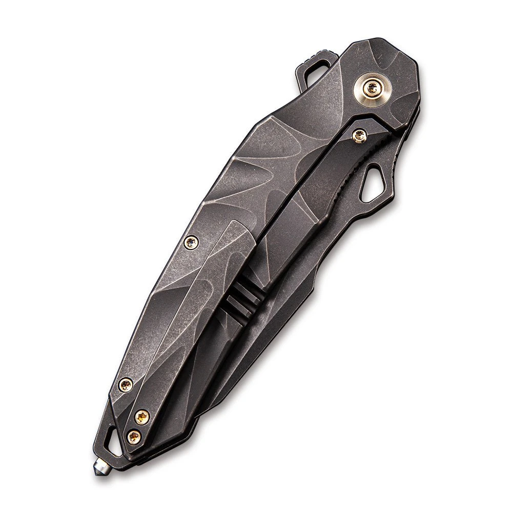 WEKNIFE Hecate Flipper Knife Titanium Handle (3.81" CPM 20CV Blade) 922B 8 WEKNIFE Hecate Flipper Knife Titanium Handle (3.81" CPM 20CV Blade) 922B - Image 6