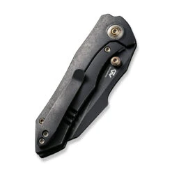 WEKNIFE High-Fin Thumb Stud Knife Titanium Handle (2.98" CPM 20CV Blade) WE22005-1 -WE KNIFE Sales weknife high fin thumb stud knife titanium handle 298 cpm 20cv blade we22005 1 844656