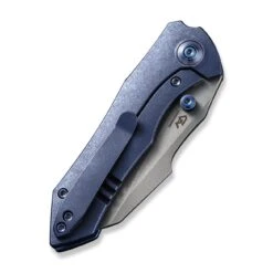 WEKNIFE High-Fin Thumb Stud Knife Titanium Handle (2.98" CPM 20CV Blade) WE22005-3 -WE KNIFE Sales weknife high fin thumb stud knife titanium handle 298 cpm 20cv blade we22005 3 746887