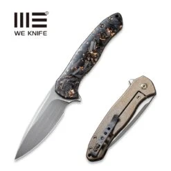WEKNIFE Kitefin LE Flipper Knife Carbon Fiber With Titanium Lock Side Handle (3.24" CPM 20CV Blade) 2009B