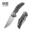 WEKNIFE Magnetron Flipper Knife Titanium Handle With Carbon Fiber Inlay (3.76" CPM 20CV Blade) WE18058-1 -WE KNIFE Sales weknife magnetron flipper knife gray titanium handle with aluminum foil carbon fiber inlay 376 hand rubbed satin cpm 20cv blade we18058 1 661175