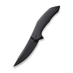 WEKNIFE Merata Flipper Knife Titanium Handle (3.68" CPM 20CV Blade) WE22008A-1 -WE KNIFE Sales weknife merata flipper knife black titanium handle 368 black stonewashed cpm 20cv blade we22008a 1 536989