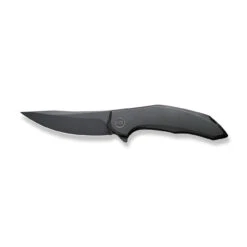 WEKNIFE Merata Flipper Knife Titanium Handle (3.68" CPM 20CV Blade) WE22008A-1 -WE KNIFE Sales weknife merata flipper knife black titanium handle 368 black stonewashed cpm 20cv blade we22008a 1 557539