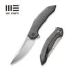WEKNIFE Merata Flipper Knife Titanium Handle (3.68" CPM 20CV Blade) WE22008A-3 1 WEKNIFE Merata Flipper Knife Titanium Handle (3.68" CPM 20CV Blade) WE22008A-3 -WE KNIFE Sales weknife merata flipper knife tiger stripe pattern flamed titanium handle 368 hand rubbed satin cpm 20cv blade we22008a 3 614114
