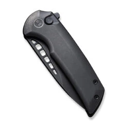 WEKNIFE Mini Malice Flipper & Button Lock Knife Titanium Handle (2.98" CPM 20CV Blade) WE054BL-1 -WE KNIFE Sales weknife mini malice flipper button lock knife titanium handle 298 cpm 20cv blade we054bl 1 854596