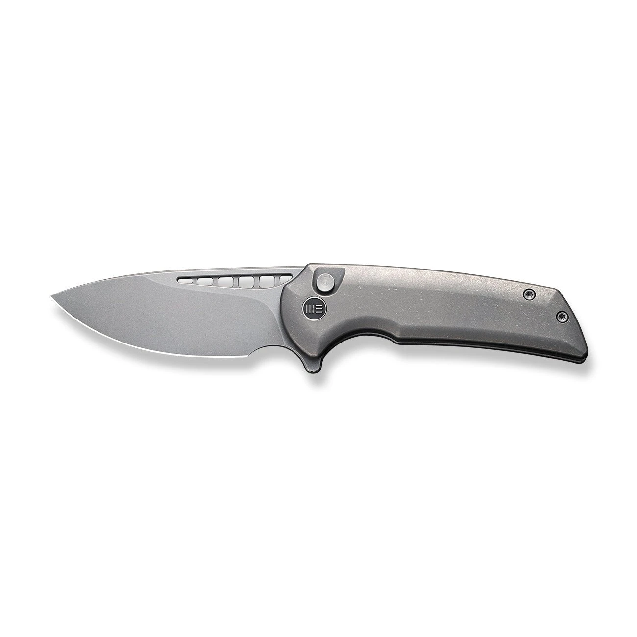 WEKNIFE Mini Malice Flipper & Button Lock Knife Titanium Handle (2.98" CPM 20CV Blade) WE054BL-2 6 WEKNIFE Mini Malice Flipper & Button Lock Knife Titanium Handle (2.98" CPM 20CV Blade) WE054BL-2 - Image 4