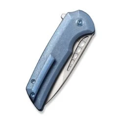 WEKNIFE Mini Malice Flipper & Button Lock Knife Titanium Handle (2.98" CPM 20CV Blade) WE054BL-3 -WE KNIFE Sales weknife mini malice flipper button lock knife titanium handle 298 cpm 20cv blade we054bl 3 950477