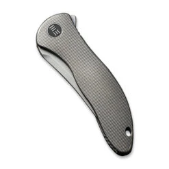 WEKNIFE Mini Synergy Flipper Knife Titanium Integral Handle (2.93" CPM 20CV Blade) 2012A -WE KNIFE Sales weknife mini synergy flipper knife titanium integral handle 293 cpm 20cv blade 2012a 186083