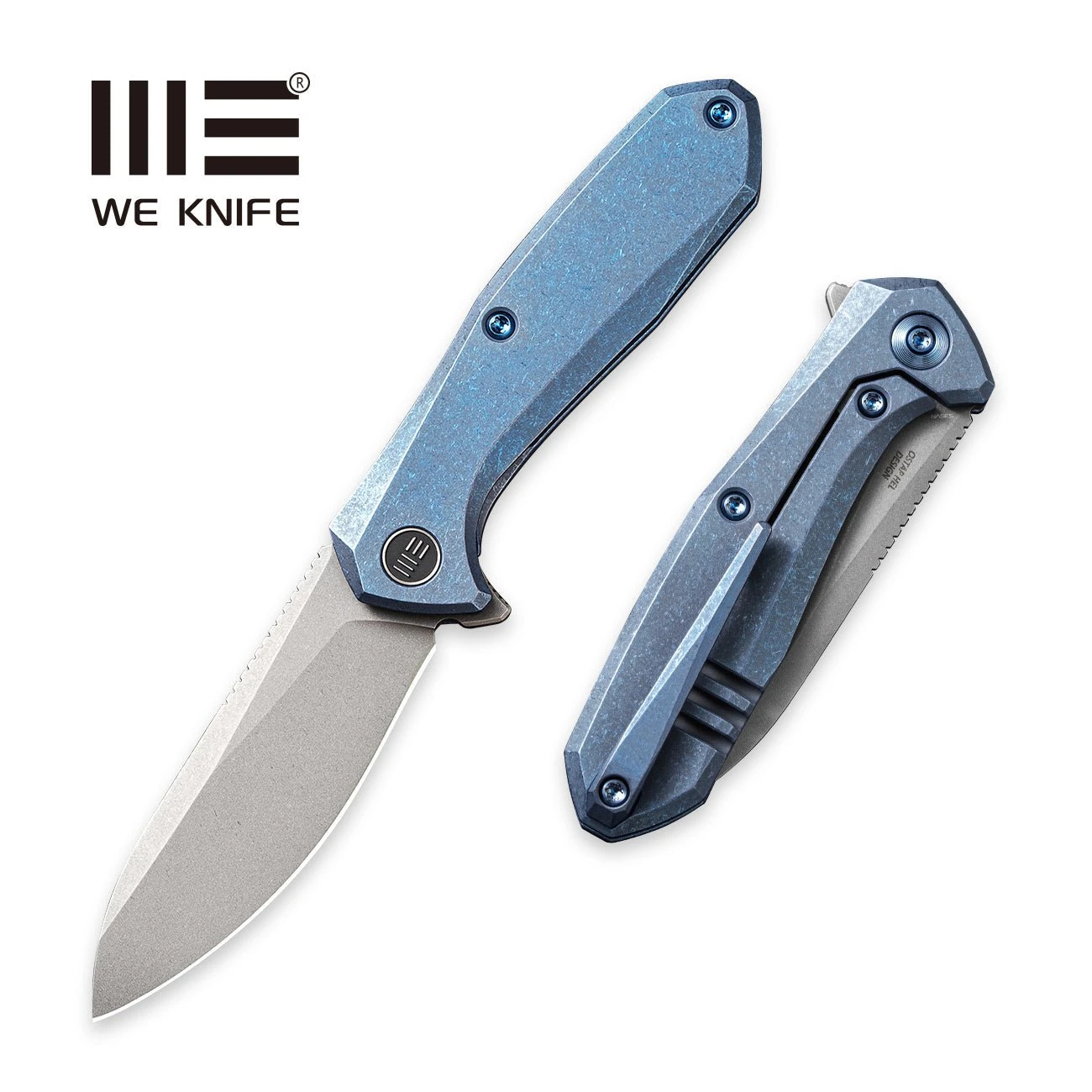 WEKNIFE Mote Flipper Knife Titanium Handle(2.66" CPM S35VN Blade) 2005B 3 WEKNIFE Mote Flipper Knife Titanium Handle(2.66" CPM S35VN Blade) 2005B