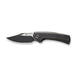 WEKNIFE Nefaris Flipper Knife Titanium Handle (3.48" CPM 20CV Blade) WE22040D-3 15 WEKNIFE Nefaris Flipper Knife Titanium Handle (3.48" CPM 20CV Blade) WE22040D-3 -WE KNIFE Sales weknife nefaris button lock knife bronze black titanium handle 348 black stonewashed cpm 20cv blade satin flat we22040d 3 155241