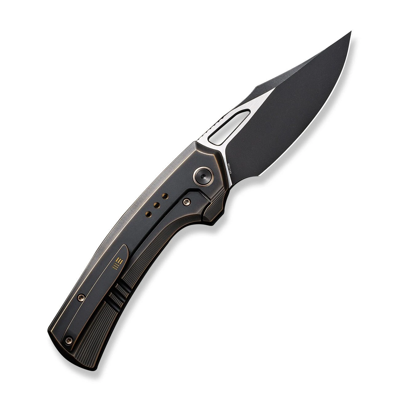 WEKNIFE Nefaris Flipper Knife Titanium Handle (3.48" CPM 20CV Blade) WE22040D-3 4 WEKNIFE Nefaris Flipper Knife Titanium Handle (3.48" CPM 20CV Blade) WE22040D-3 - Image 2