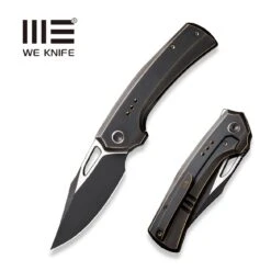 WEKNIFE Nefaris Flipper Knife Titanium Handle (3.48" CPM 20CV Blade) WE22040D-3