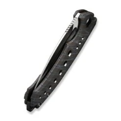 WEKNIFE Nexusia Flipper Knife Titanium Handle (3.48" CPM 20CV Blade) WE22044-3 -WE KNIFE Sales weknife nexusia flipper knife tiger stripe pattern flamed titanium handle 348 hand polished satin cpm 20cv blade we22044 3 606032