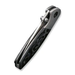 WEKNIFE Nitro Mini Flipper & Thumb Stud Knife Titanium Handle With Carbon Fiber Inlay (3.13" CPM 20CV Blade) WE22015-1 -WE KNIFE Sales weknife nitro mini flipper thumb stud knife titanium handle with carbon fiber inlay 313 cpm 20cv blade we22015 1 329156