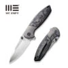 WEKNIFE Nitro Mini Flipper & Thumb Stud Knife Titanium Handle With Carbon Fiber Inlay (3.13" CPM 20CV Blade) WE22015-1 -WE KNIFE Sales weknife nitro mini flipper thumb stud knife titanium handle with carbon fiber inlay 313 cpm 20cv blade we22015 1 809858