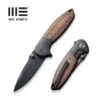 WEKNIFE Nitro Mini Flipper & Thumb Stud Knife Titanium Handle With Micarta Inlay (3.13" CPM 20CV Blade) WE22015-4 -WE KNIFE Sales weknife nitro mini flipper thumb stud knife titanium handle with micarta inlay 313 cpm 20cv blade we22015 4 167110