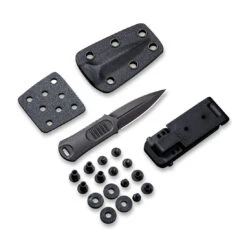 WEKNIFE OSS Fixed Blade Neck Knife With Kydex Sheath (2.22" CPM 20CV Blade) 2017E -WE KNIFE Sales weknife oss fixed blade neck knife with kydex sheath 222 cpm 20cv blade 2017e 208740