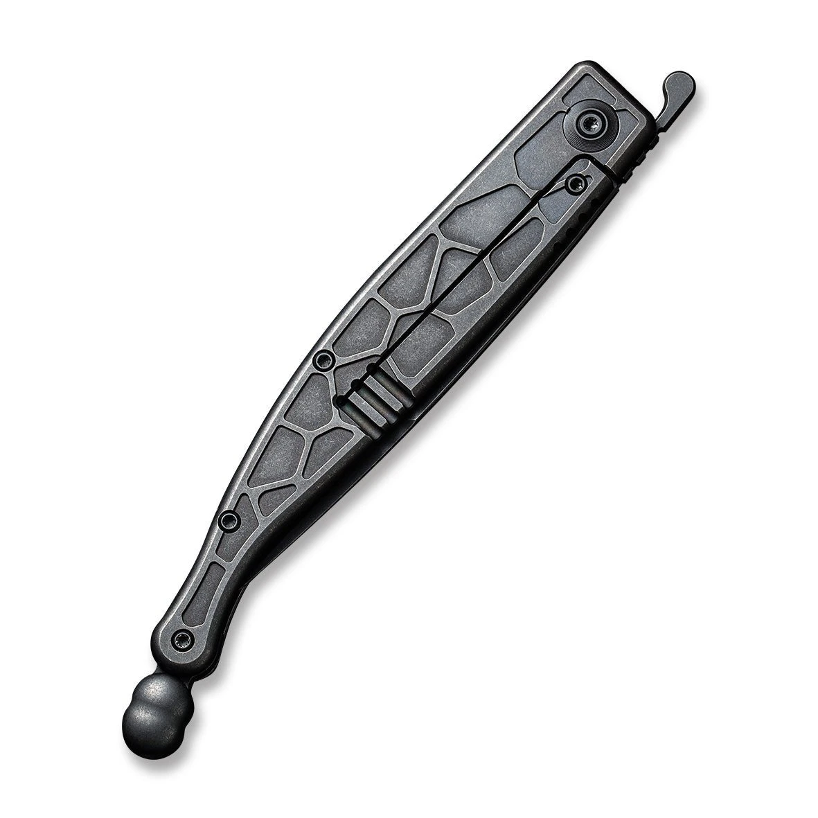 WEKNIFE Roman Front Flipper Knife Titanium Handle(3.95" CPM S35VN Blade) 2008C 8 WEKNIFE Roman Front Flipper Knife Titanium Handle(3.95" CPM S35VN Blade) 2008C - Image 6