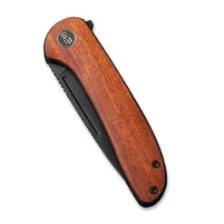 WEKNIFE Saakshi Flipper Knife Wood Handle (3.30" CPM 20CV Blade) WE20020C-3 -WE KNIFE Sales weknife saakshi flipper knife wood handle 330 cpm 20cv blade we20020c 3 995753