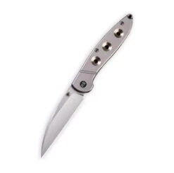 WEKNIFE Schism Thumb Stud Knife Titanium Handle (2.92" CPM S35VN Blade) 908A -WE KNIFE Sales weknife schism thumb stud knife titanium handle 292 cpm s35vn blade 908a 930958